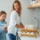 Bamboo Dish Drying Rack 2-Tier Foldable 5