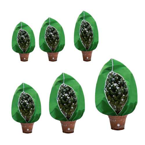 6pcs Multipurpose Plant Covers Insulating Breathable Winter-2 1