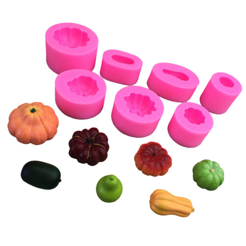 Collection de moules en Silicone durables, 7 pièces, pour la
