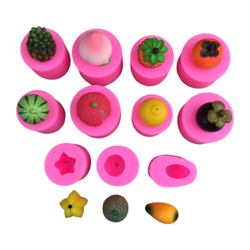 Flexible Silicones Baking Molds Set 11 Designs Nonstick Quick