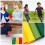 Mini nylon bean bags for sack toss 5 pieces 4