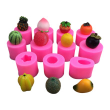 Moules en Silicone en forme de Mini fruits, 11 pièces, pour la