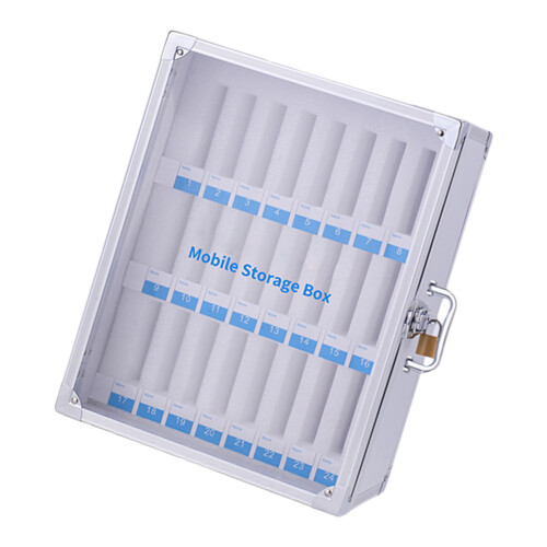 Lockable Mobile Device Case Aluminum Cabinet Anti-24 bits