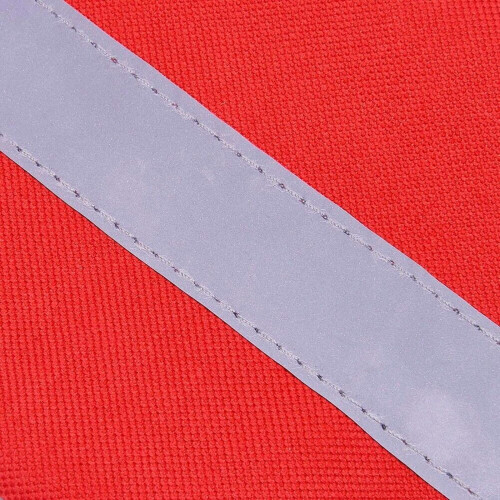 Röd kajaksäkerhetsflagga med reflexremsa 1