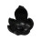 Backflow Incenses Holder Burners Resins Waterfall-Black 1
