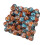 50Pcs Multicolored Round Beads Clear Sparkling Glass Beads-B 1