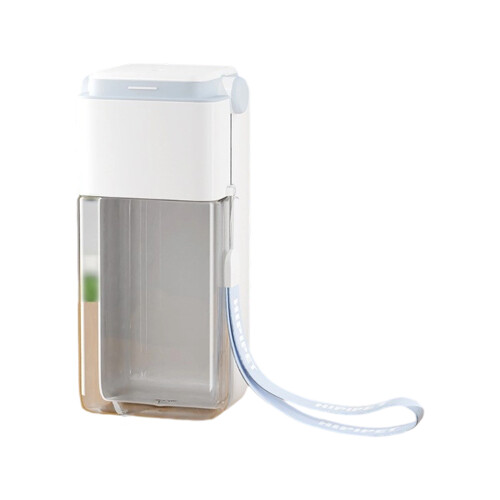 Convenient Pet Water Bowl ABS Water Bottle-Gray  S size