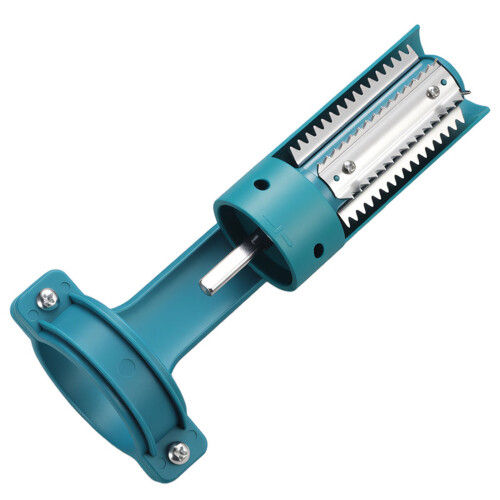 Practical Fish Scale Scrapers Stainless Steel Blade Multiple Row