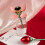 Practical Artificial Rose Shape Automatic-red pendant box 3