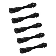 Polycotton Crosses Stitching Cloth Craft Set for Beginner-Black