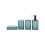 Pack of 4 Modern Diamonds Grids Bathroom-Morandi Blue 1