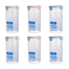 Leakproof Plastic Containers Multipurpose Transparent-1500ML