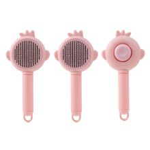 SelfCleaning Cats Brush For Shedding Hair-Pink Chicken style
