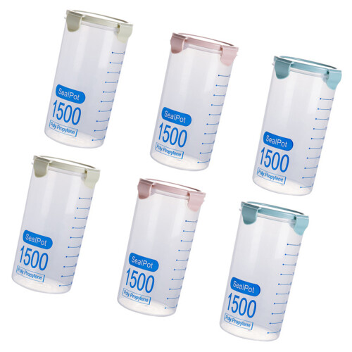 Odor Resistant Clear Storage Container For Bulk Foods-1500ML
