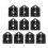10Pcs House Shape Clock Back Cover For Quartzs Movement 1