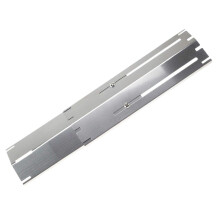Bouclier de plaque chauffante réglable en acier inoxydable, pour