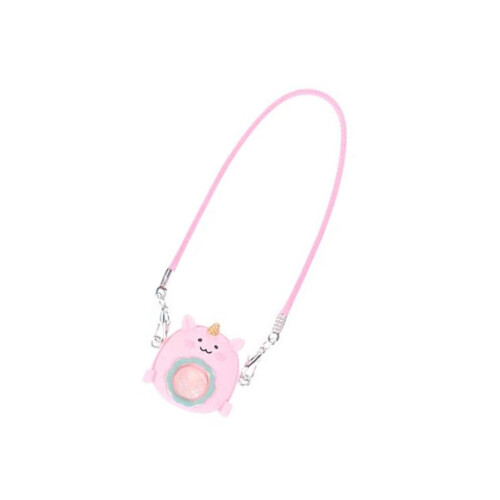 Plastic Dolls Space Backpack Doll Ball Joint Doll Bag-Pink