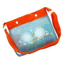Kids Beach Bag With Starfish Shell-Blue orange belt shell