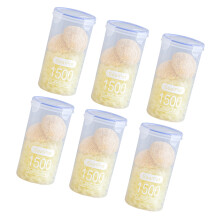 PP Food Storage Jars For Rice Nut Spices Multipurpose-1500ml