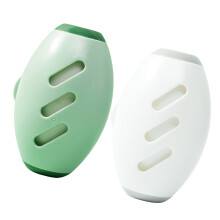 2Pcs Reusable Washable Lint Roller For Pet Hair-Green and white