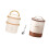 Hygienic Nonrust Lunch Container Heat-Double layer Yellow 1