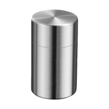 Stainless Steel Coffee Teas Canister Double Layer Seal-L