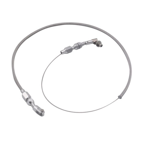 2pcs 24 Inch Throttle Cable Braided Stainless Steel Universal Accelerator for Mopar 2