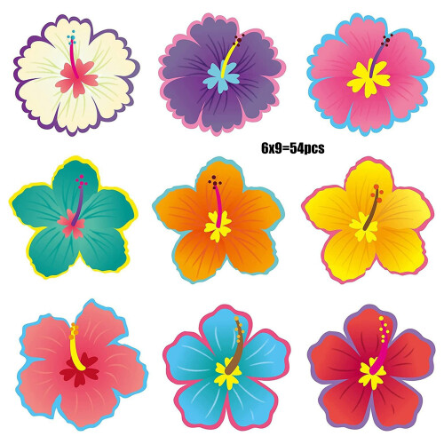 Spring Theme Floral Double Sided Printing Cutouts Paper-R321