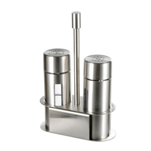 Dubbele kruidenflessenset met verbeterde 304 stalen constructie