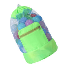 Zandbestendige draagtas van mesh, verstelbare-Groen blauw net