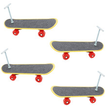 4 STKS Mini Huisdier Skateboard Plastic Vogel Training Props