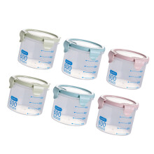 Transparante voedselbewaarcontainers voor een efficiënte-600 ml