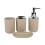 Bathroom Organizers Set Plastic Toothbrush Holder Soap-rice 1