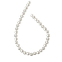 Synthetische hars parels kralen witte hars imitatieparels-6 mm