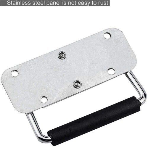 12Pcs 304 Stainless Steel Spring Handle Prop Box Tool Aluminum Box Handle Activity Handle Folding Industrial Handle 2