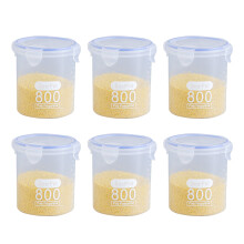 Ruimtebesparende stapelbare plastic bus voor-800 ml