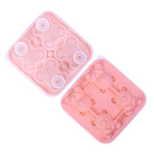 Unique Koala Shape Ice Mold Ice Tray Food Grade Silicone-Pink