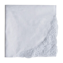 Katoenen zakdoek leeg canvas voor artistieke creatie-A