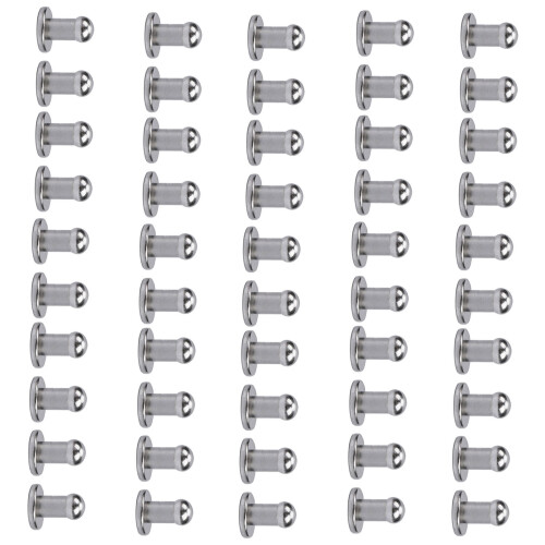 Vintage Inspire Metal Decorative Studs for Garment-Silver white