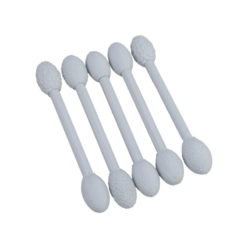 Double Head Pottery Clay Texture Tool Oval Shape Rollers for
