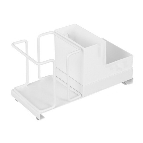 Modern Teas Coffee Sugar Packet Holder Desktop Organiser-White