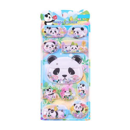Reusing Tiny Patches for Water Bottle, Notebook,-panda