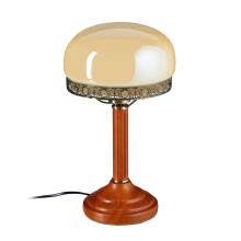 Tafellamp in antieke stijl beige