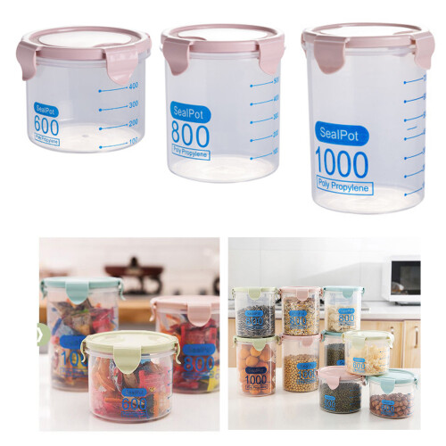 Food Storage Containers For Snacks Cereal Organizing-1000ML 2