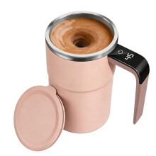 Coffee Cup Stainless Steel Interior Perfect for Busy-Pink