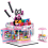 Mini jeu de construction interactif, ensemble de blocs de construction comprenant des éléments éducatifs, une expérience de construction manuelle 1