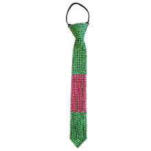 Glinting Rhinestones Choker Necklace Luxury Crystal-green pink
