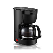 0.65L Automatic Drip Coffee Maker Machine Small Home-Black