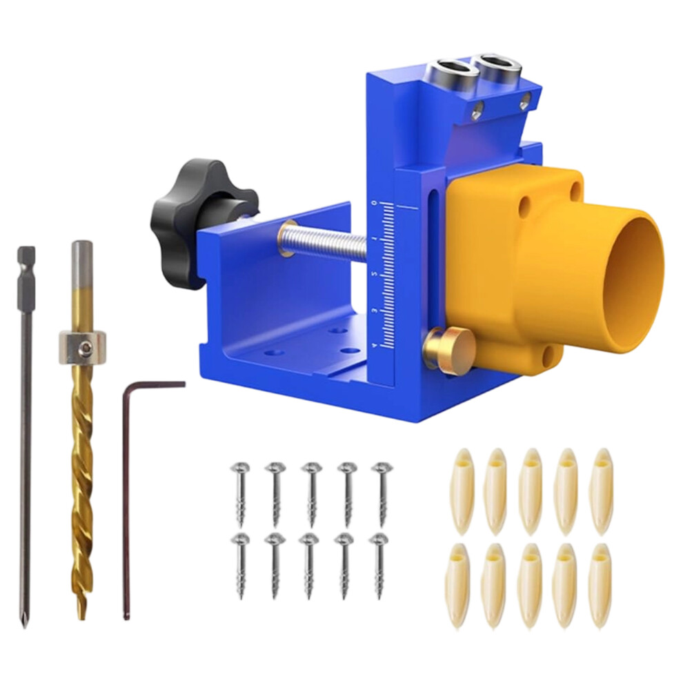 Efficient Woodworking Fixture Guarantees Misalignment-Blue 7754003969064