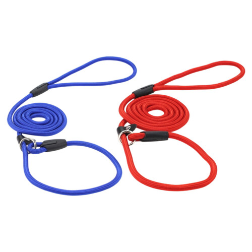 Laisse classique pour chien, robuste, réglable, pour-Rouge L 1